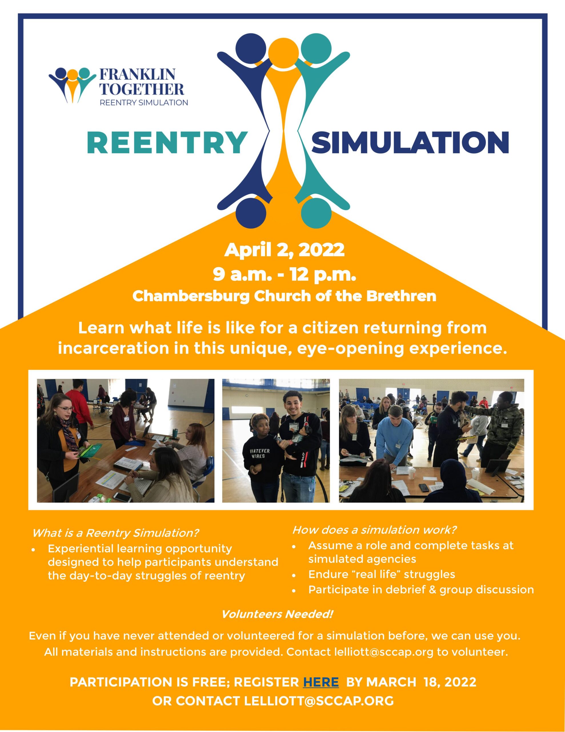 Reentry Simulation – Unitarian Universalists of the Cumberland Valley